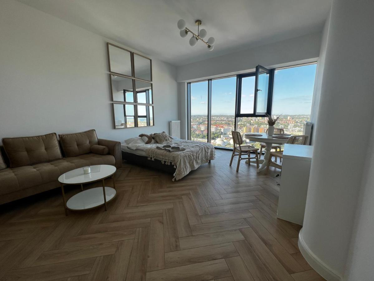 Apartment Hanza Tower Szczecin, Floor 21, - River View Szczecin