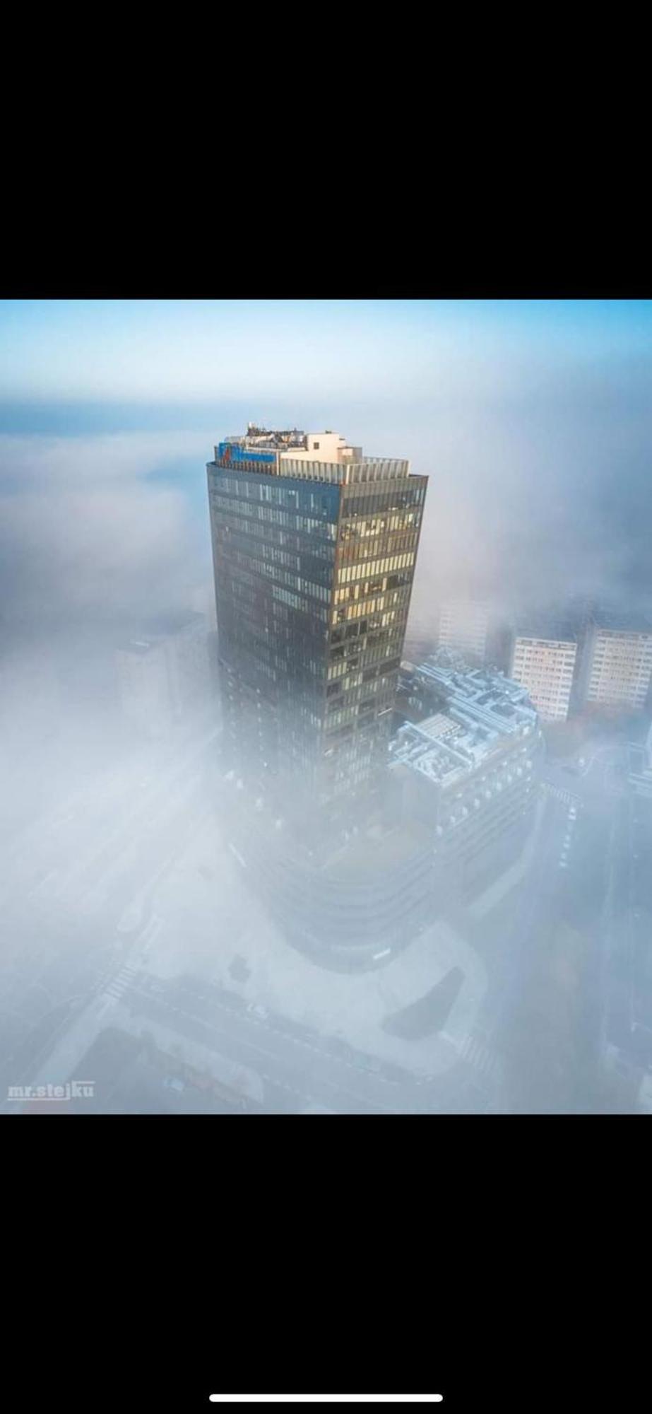 Apartment Hanza Tower Szczecin, Floor 21, - River View