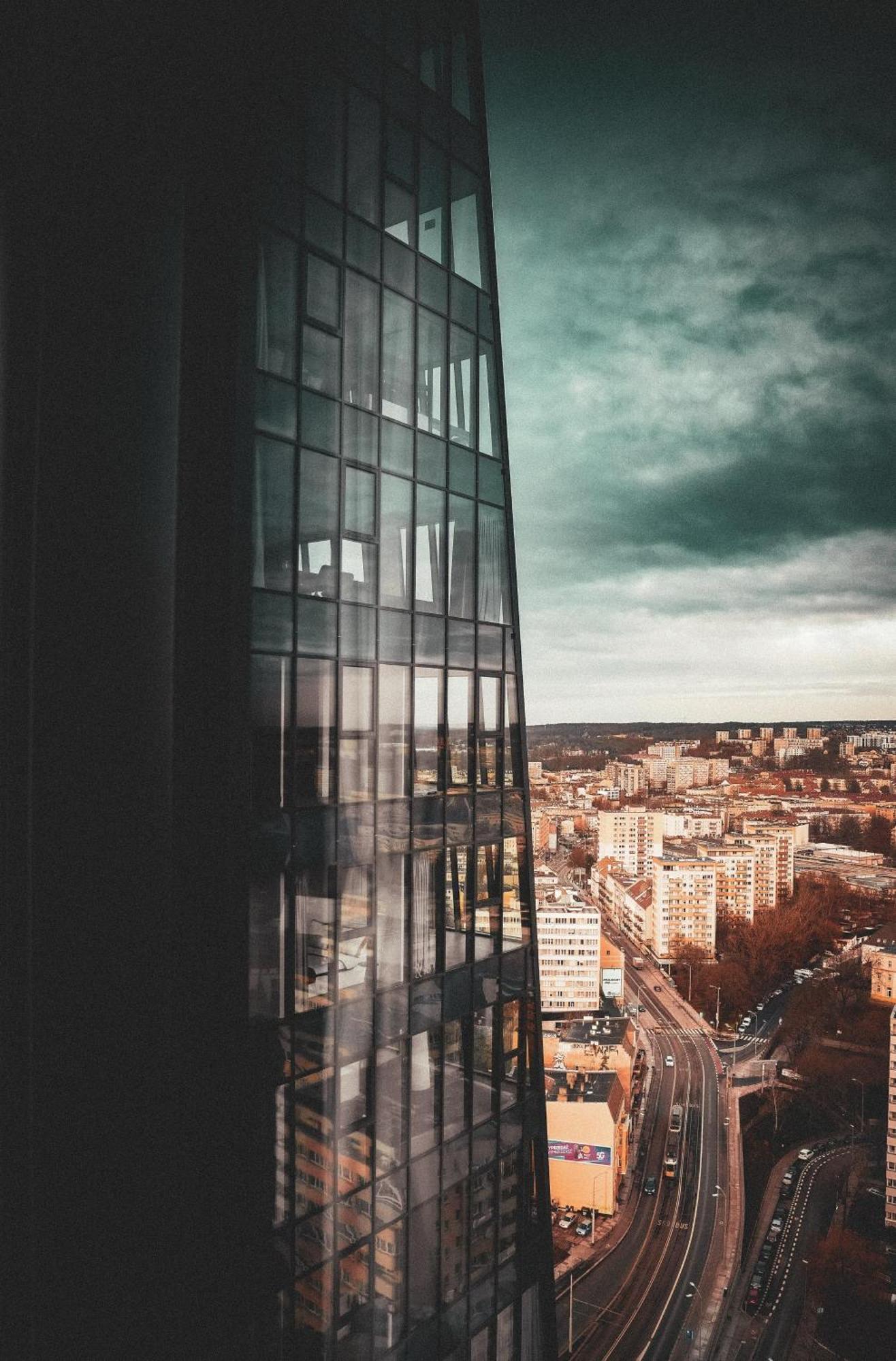 Hanza Tower Szczecin, Floor 21, - River View Szczecin